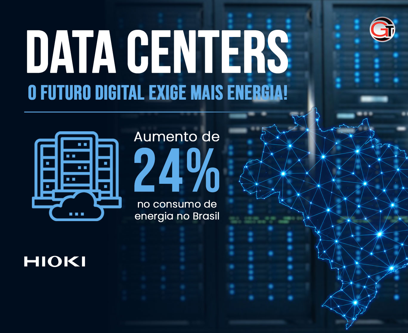 O Crescimento dos Data Centers e a Demanda por Energia – HIOKI