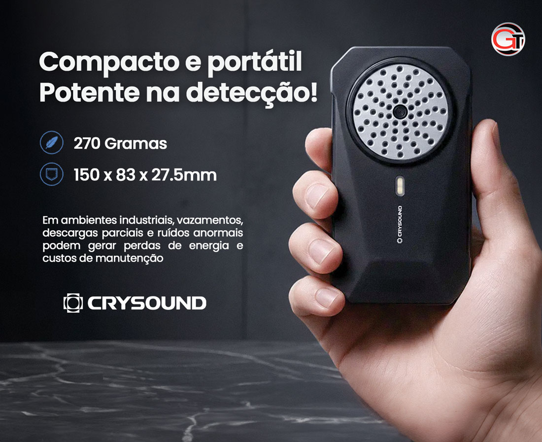 Já imaginou detectar falhas com mais mobilidade? – CRYSOUND