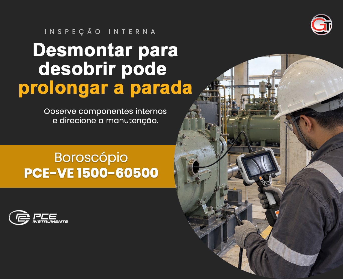 Evite paradas prolongadas: inspecione sem desmontar – Pce Instruments