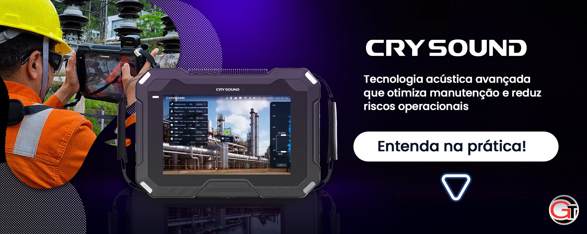 Solução Inteligente para Vazamentos e Descargas Parciais – CRYSOUND222
